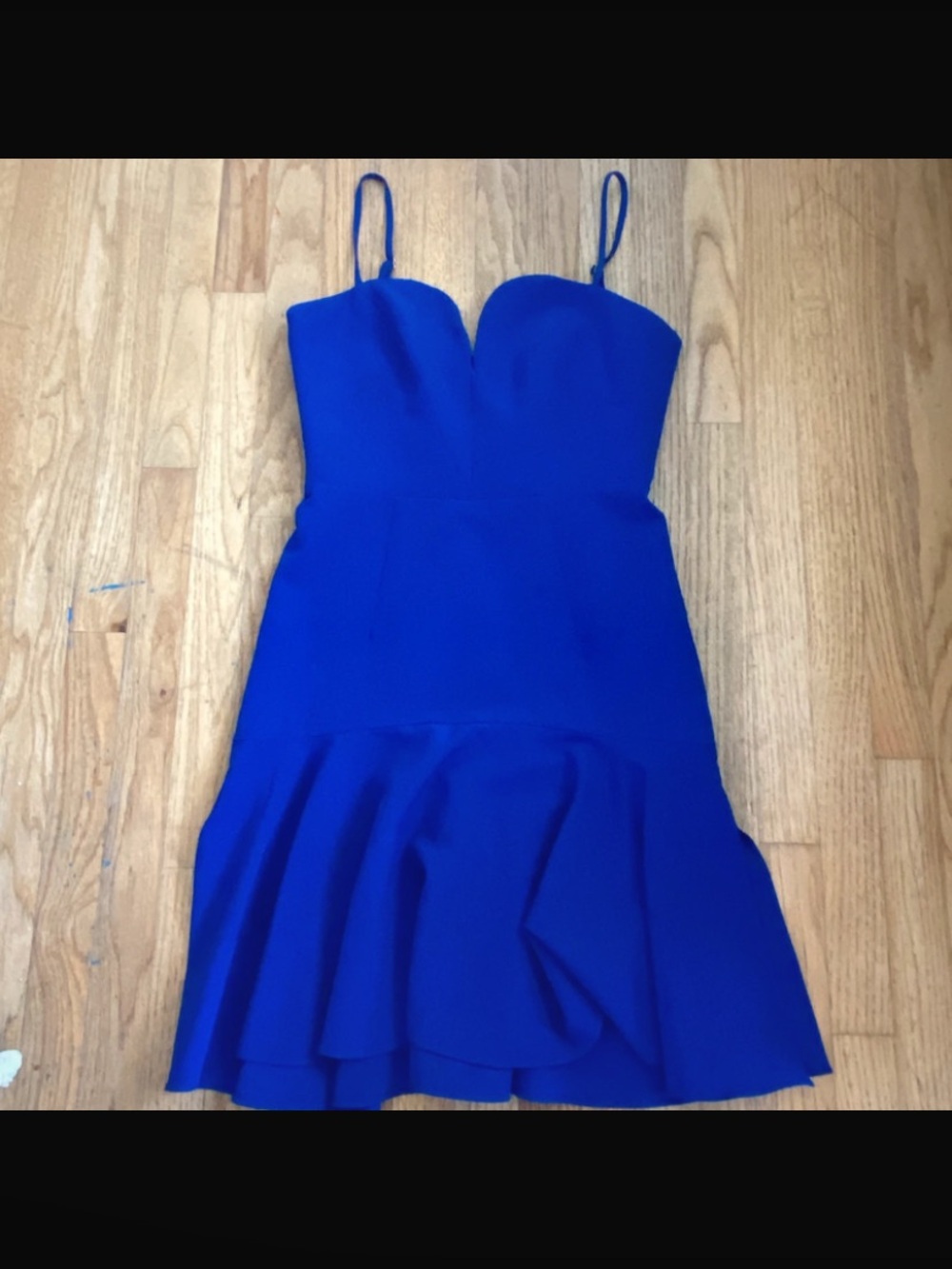 Milly women 8 Blue Italian Cady Kelly Dress